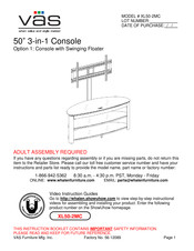 VAS XL50-2MC Assembly Instructions Manual