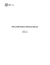 SiFive E300 Reference Manual