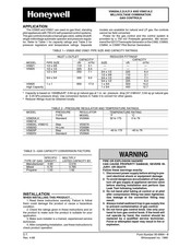 Honeywell VS820A Quick Start Manual