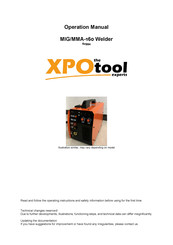 XPOtool MIG/MMA-160 Operation Manual