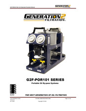 LBS GENERATION2FILTRATION G2F-POR101 Series Manual
