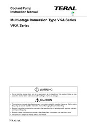 Teral VKA Series Instruction Manual