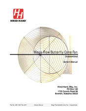 HIRED-HAND Mega-Flow Butterfly Owner's Manual