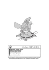 Leroy Merlin J1G-ZPA-210D-EU Assembly, Use, Maintenance Manual