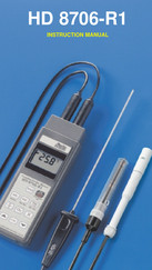 Delta Ohm HD 8706-R1 Instruction Manual