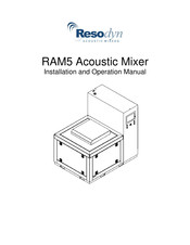 Resodyn RAM5 Installation And Operation Manual