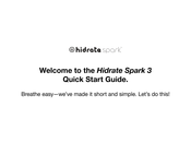 HidrateSpark 3 Quick Start Manual