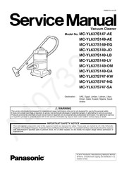 Panasonic MC-YL637S149-LB Service Manual