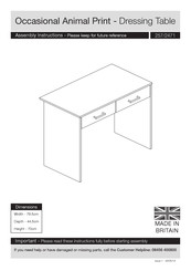 Argos 257/2471 Assembly Instructions Manual