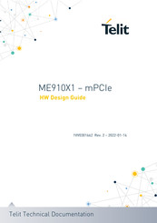 Telit Wireless Solutions ME910X1 Hw Design Manual