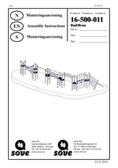 Sove 16-500-011 Assembly Instructions Manual