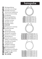 Hans Grohe Comfortflex 28288 Series Assembly Instructions