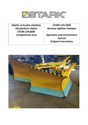 Stark LHA 3600 Operation And Maintenance Manual