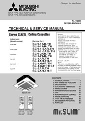 Mitsubishi Electric SLH-1.6AR Technical & Service Manual