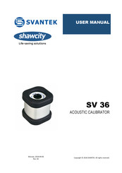 Svantek SV 36 User Manual