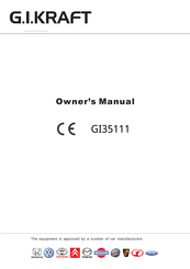 G.I.KRAFT GI35111 Owner's Manual