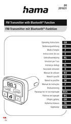 Hama 00201631 Operating Instructions Manual