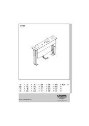 Grohe 34 085 Installation Instructions Manual