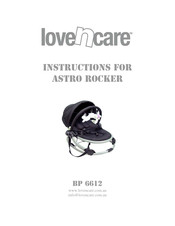 Love N Care ASTRO ROCKER BP 6612 Instructions Manual