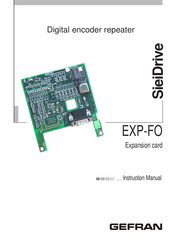 gefran SieiDrive EXP-FO Instruction Manual