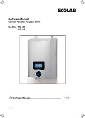 Ecolab MD 422 Software Manual