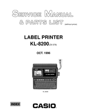 Casio KL-8200 Manual