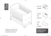 Gaia Baby First bed Assembly Instructions Manual