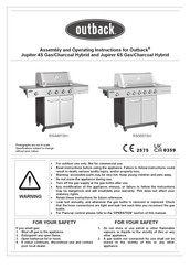 Outback RS5691SH Assembly And Operating Instructions Manual