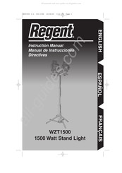 Regent WZT1500 Instruction Manual