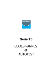 SOGEDIS T0 Series Manual