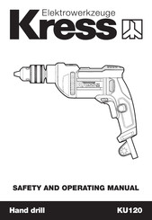 KRESS KU120 Safety And Operating Manual