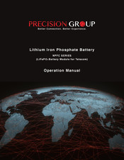 Precision 48NPFC100 Operation Manual