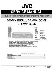 JVC DR-MV1BEU2 Service Manual