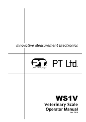 PT WS1V Series Operator's Manual