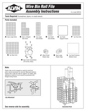 Alvin WRF34 Assembly Instructions