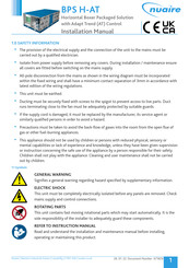 NuAire BPS H-AT Installation Manual