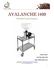 Coffee crafters AVALANCHE 1400 Manual