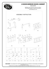 Lloyd Pascal 832/8832 Assembly Instructions Manual