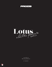 PROZIS Lotus User Manual