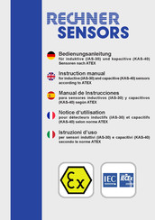 Rechner Sensors KAS-40 Series Instruction Manual