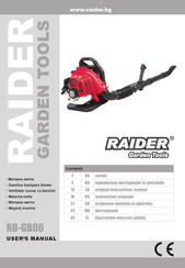 Raider GARDEN TOOLS RD-GB06 User Manual