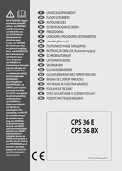 Comet Spa CPS 36 BX Manual
