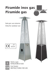 Johnson Piramide inox gas Instructions For Use Manual