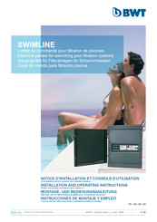BWT SWIMLINE CFP-100+BA Installation And Operating Instructions Manual