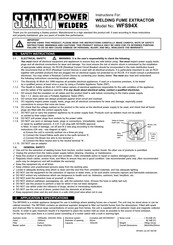 Sealey WFS94X Instructions