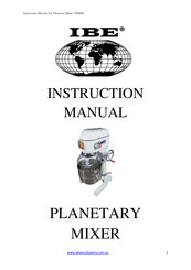 IBE TM40B Instruction Manual