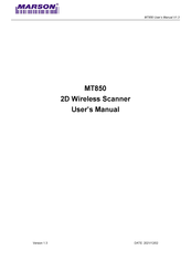 Marson MT850 User Manual