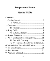 Hadex WN34 User Manual