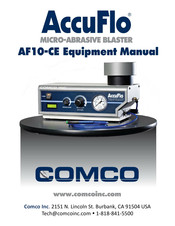Comco AccuFlo AF10-CE Manual
