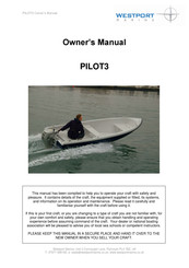 Westport PILOT3 Owner's Manual